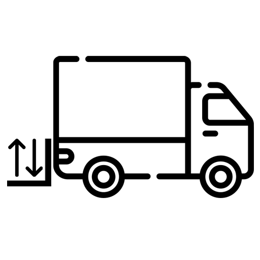 Ladebordwand 750 kg